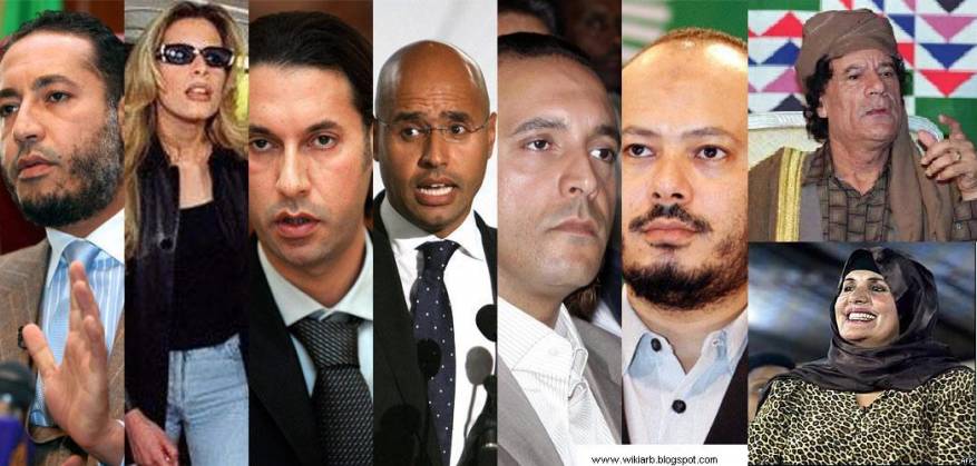 ما هو مصير عائلة القذافي بعد ثماني سنوات؟!