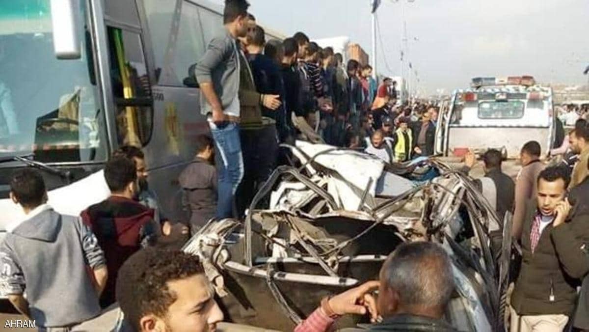 مصر.. حادث "مفجع" يخلف عشرات القتلى والجرحى على طريق رئيسي