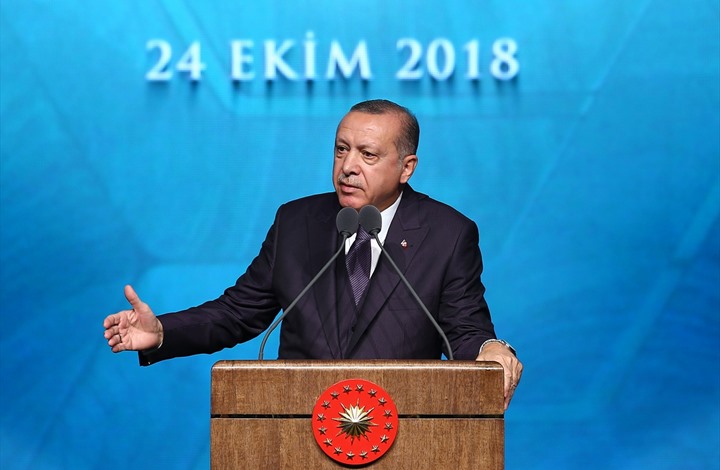 أردوغان يتحدث مجددا عن قضية خاشقجي وعن امتلاك معلومات