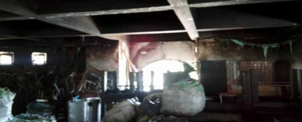 إنقاذ 100 شخص إثر حريق بأحد مطاعم بيت لحم