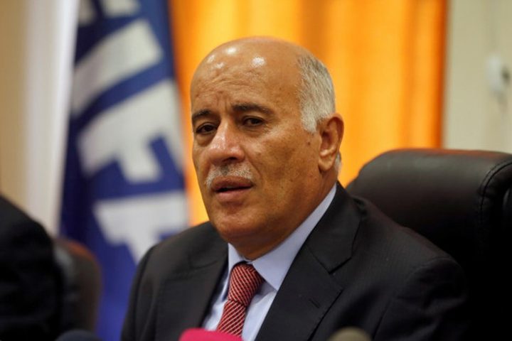 الرجوب: أمام الفلسطينيين سيناريوهان وما حدث بالخليل اختبار