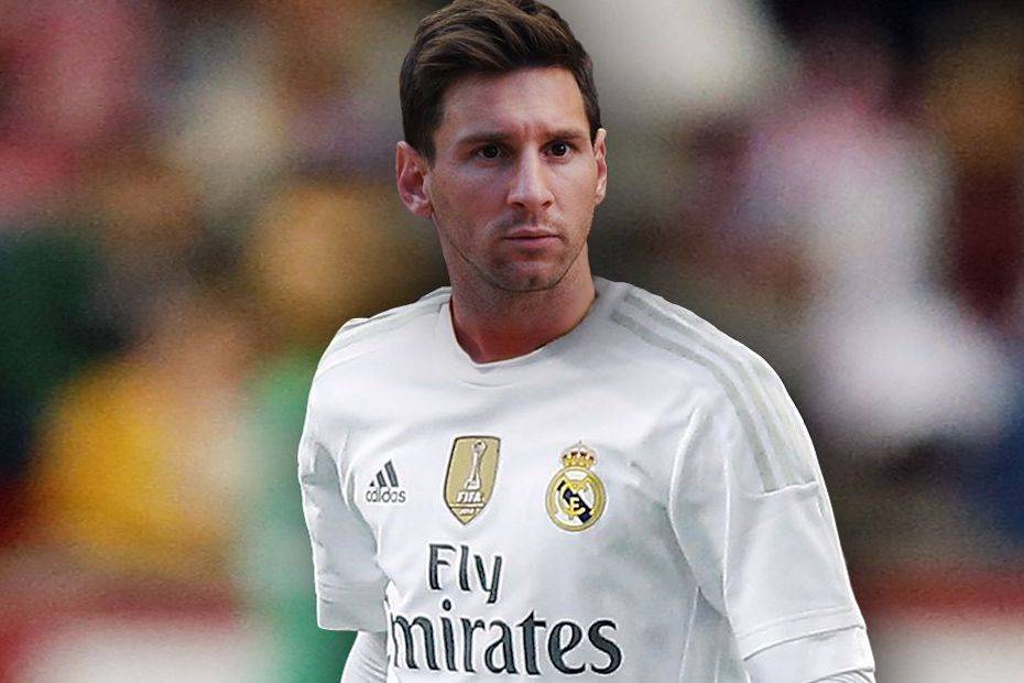 ميسي في ريال مدريد!