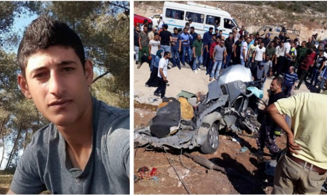 نقل الناجي الوحيد من حادث الموت في جنين إلى مستشفى العفولة