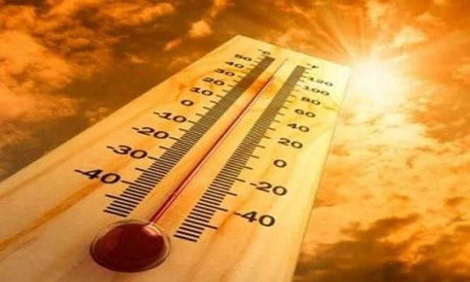 الطقس: جو حار نسبيا وارتفاع على الحرارة