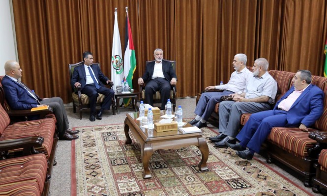 وفد المخابرات المصرية يلتقي قيادة "حماس" في غزة