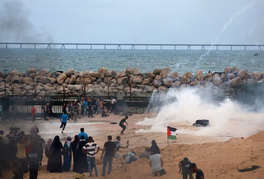 توافد المواطنين للمشاركة بالحراك البحري
