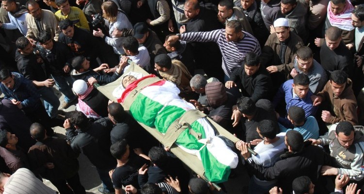 تشيع شهداء "مليونية القدس" في غزة