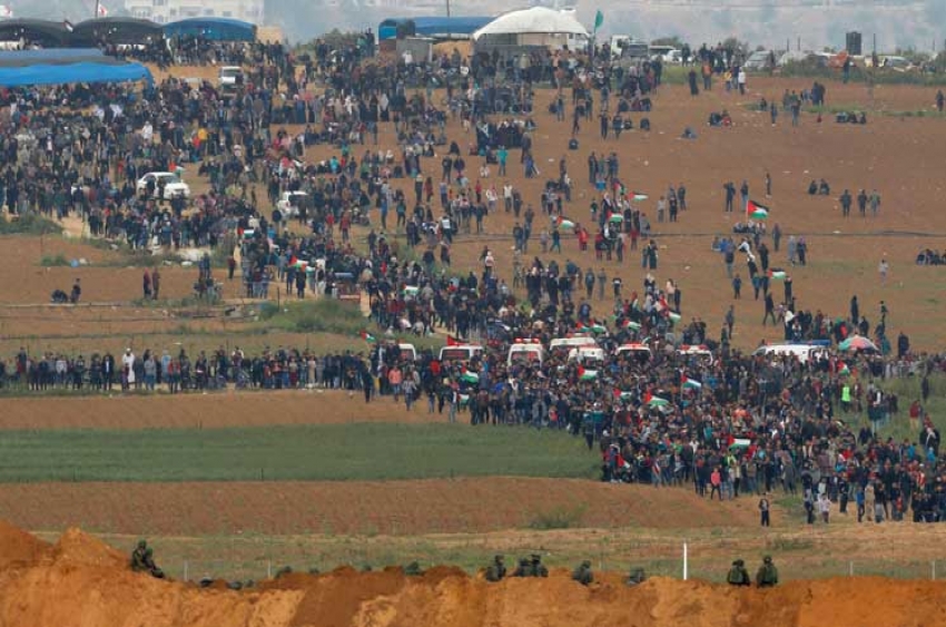 "هآرتس": تقديرات بوصول 50 ألف فلسطيني للتظاهر اليوم