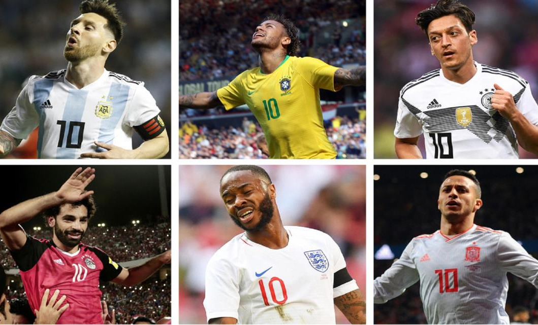 نجوم الرقم 10 في مونديال روسيا.. من الأفضل؟!