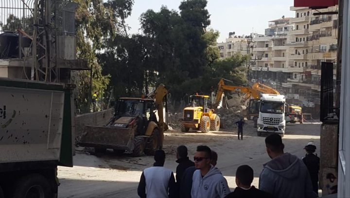 إصابات في اعتداء الاحتلال على مقدسيين تصدوا لعملية هدم منزل