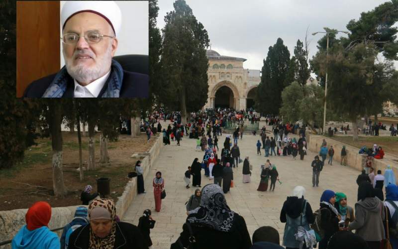 عكرمة صبري يطالب بشدِّ الرحال إلى الأقصى الثلاثاء القادم