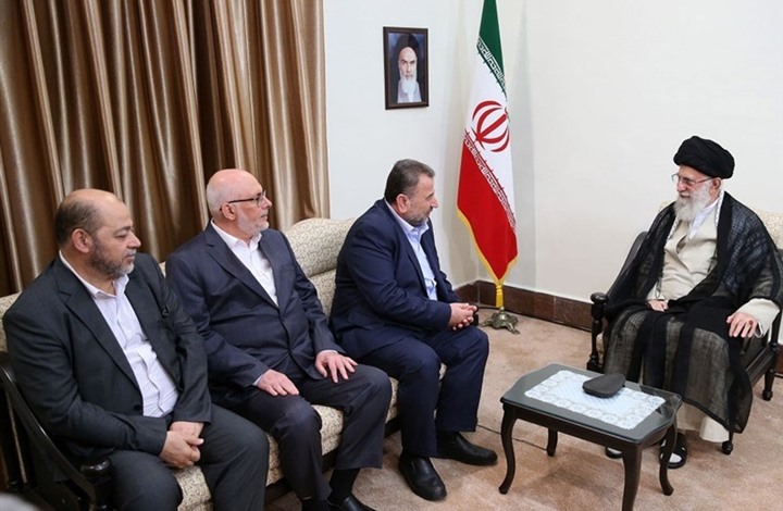 وفد قيادي من حماس يلتقي المرشد الأعلى الإيراني في طهران
