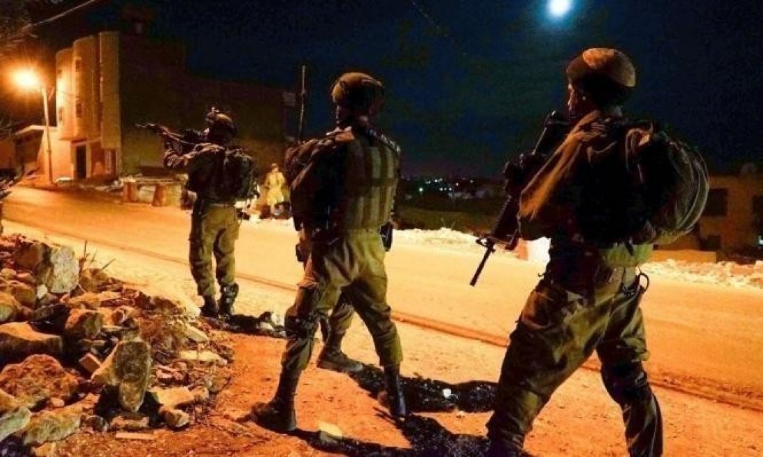 اعتقال تسعة مواطنين في الضفة