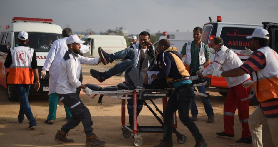 5 إصابات إحداها حرجة شرقي مدينة غزة