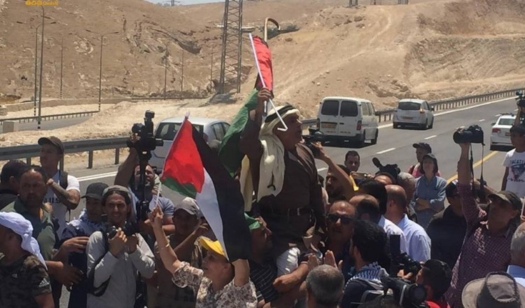 محكمة الاحتلال تنظر في التماس وقف هدم الخان الأحمر