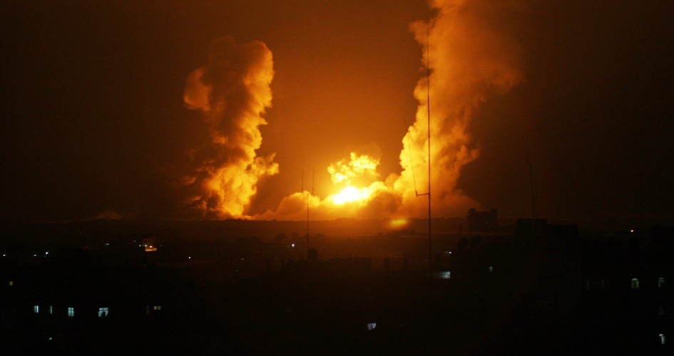 (محدث)طائرات الاحتلال تقصف عدة أهداف في قطاع غزة