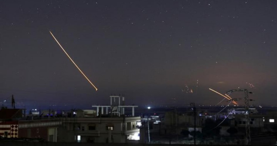 الدفاعات السورية تسقط طائرة إسرائيلية