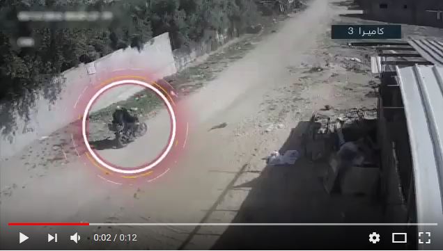 الداخلية تبث مشاهد جديدة من تفجير موكب الحمد لله