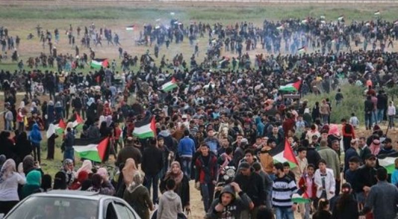 بدء توافد المواطنين الى الحدود الشرقية لقطاع غزة