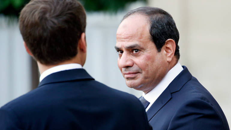 ماكرون: الحريات في عهد السيسي أسوأ من عهد مبارك