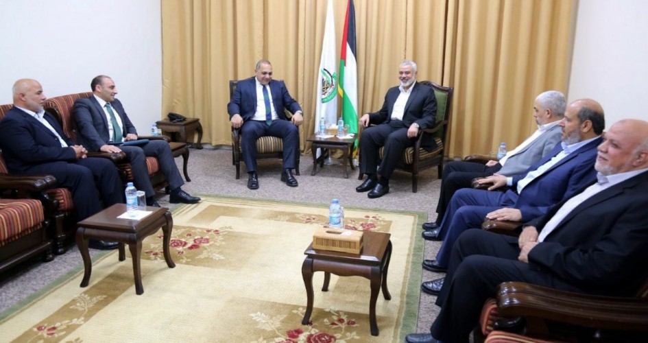 تفاصيل لقاء الوفد المصري بقيادة "حماس"