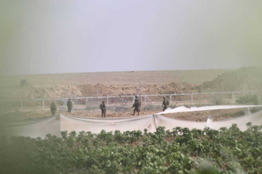 توغل محدود شرق خانيونس