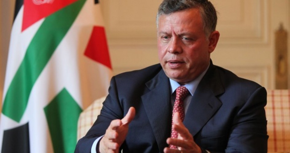 العاهل الأردني: لا مجال لإحلال السلام دون قيام دولة فلسطينية عاصمتها القدس