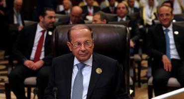 عون يجدد دعمه لفلسطين في المحافل الدولية