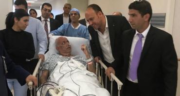نجاح عملية زراعة الرئة للدكتور صائب عريقات