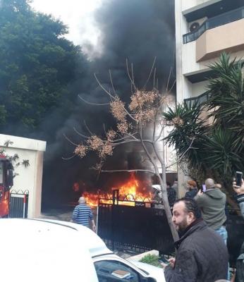 إصابة أحد كوادر حركة حماس في لبنان في انفجار استهدفه في صيدا