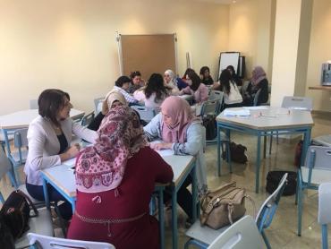 روضة وحضانة حقل الرعاة تشارك بورشة عمل بعنوان البيئة الصديقة للأطفال