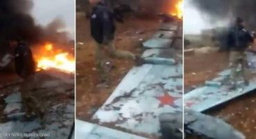 أسر طيّار روسي واعدامه بعد إسقاط طائرته في ادلب