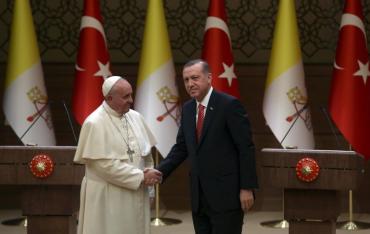 أردوغان يزور الفاتيكان ويبحث مع البابا ملف القدس