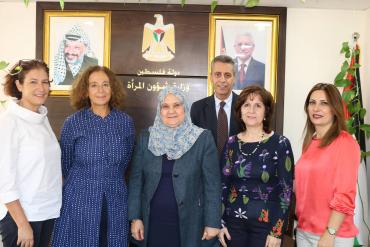  الأغا تبحث آليات التعاون المشترك مع التعاون الايطالي