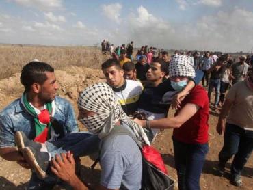 9 إصابات برصاص الاحتلال شرق جباليا بينهم إصابة حرجة جداً